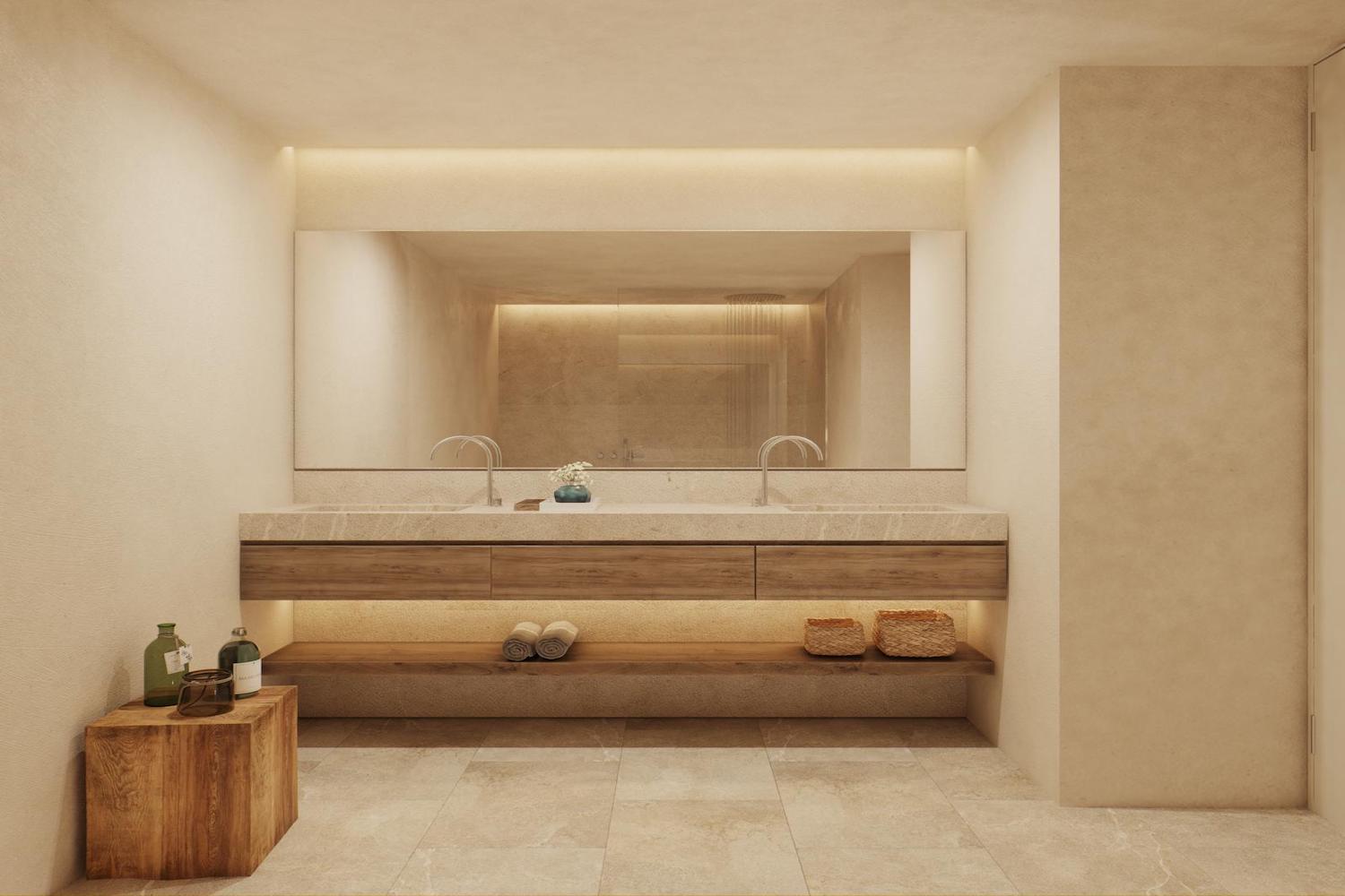 One of 3 bathrooms