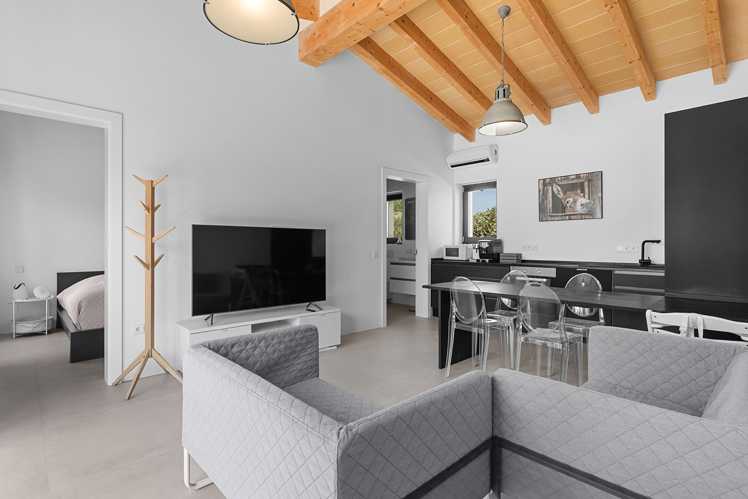 Living area guest apartment