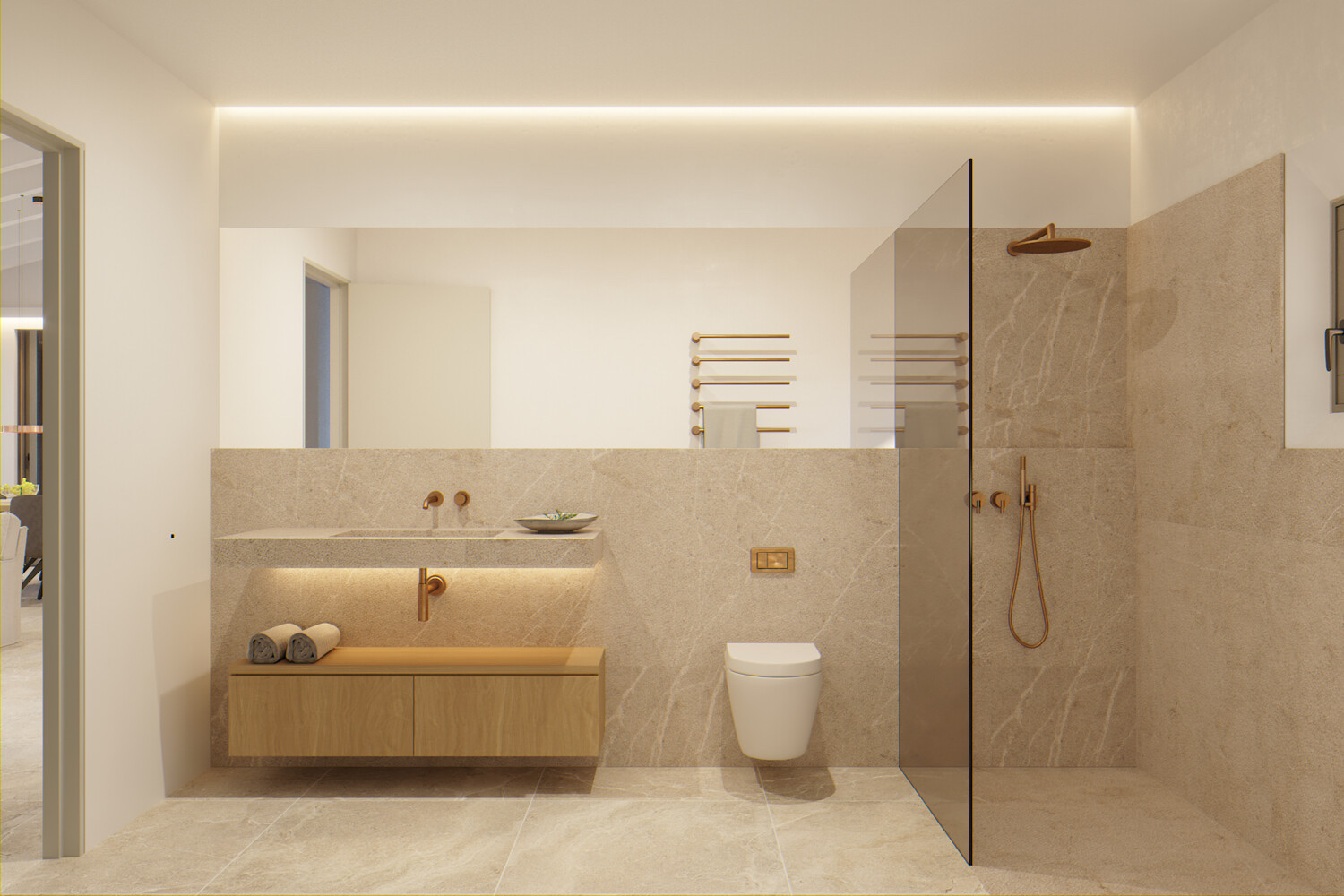 Finca 1 bathroom