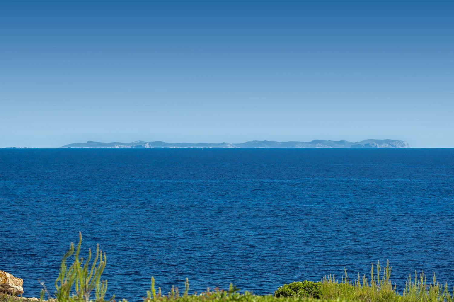 Sea views as far as Cabrera