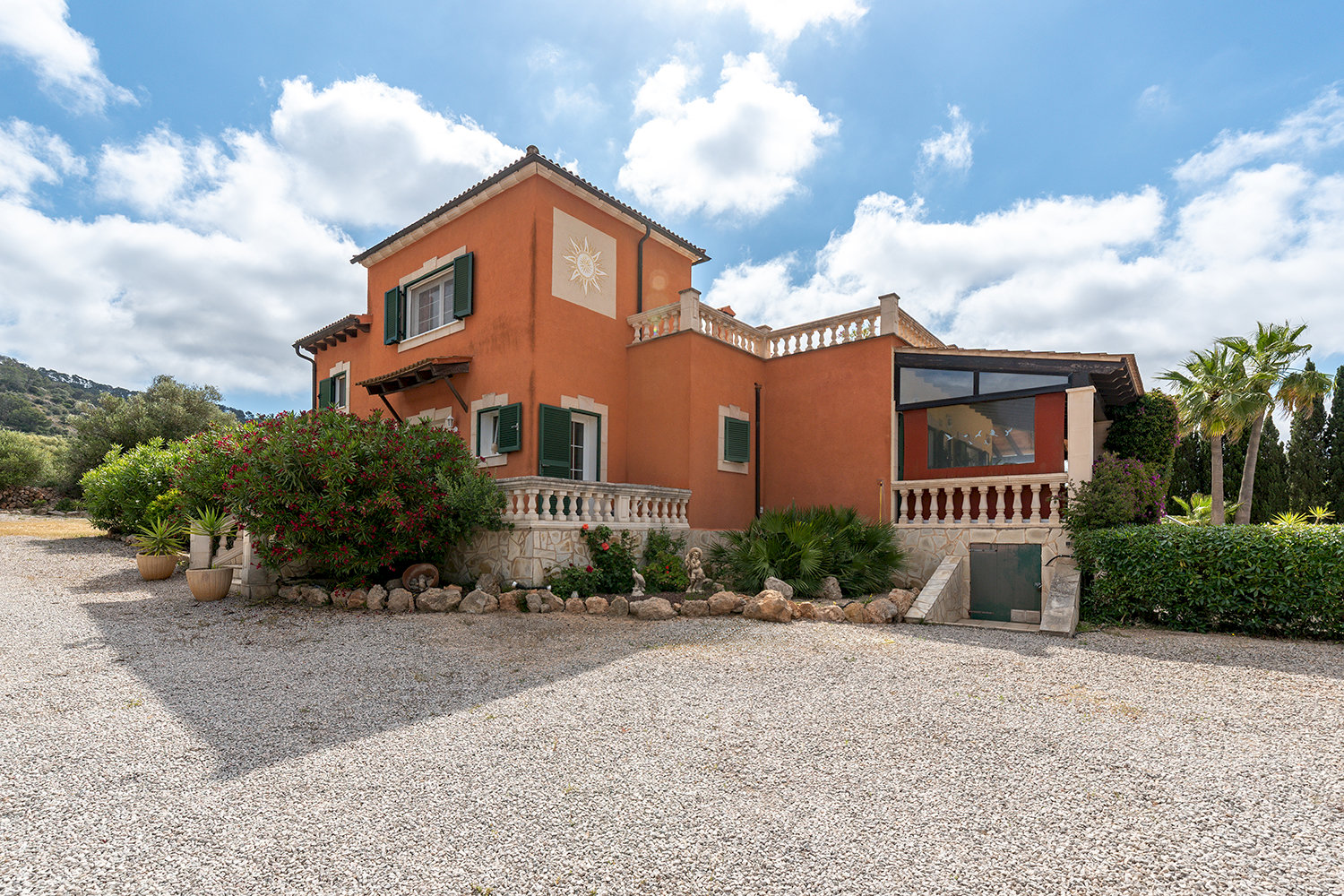 Exterior view of the finca