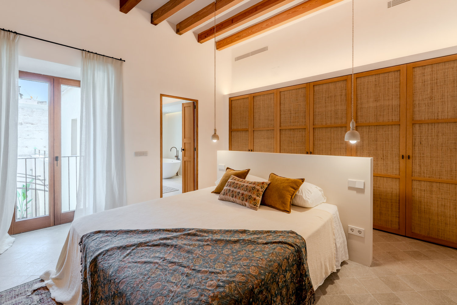 One of 5 bedrooms