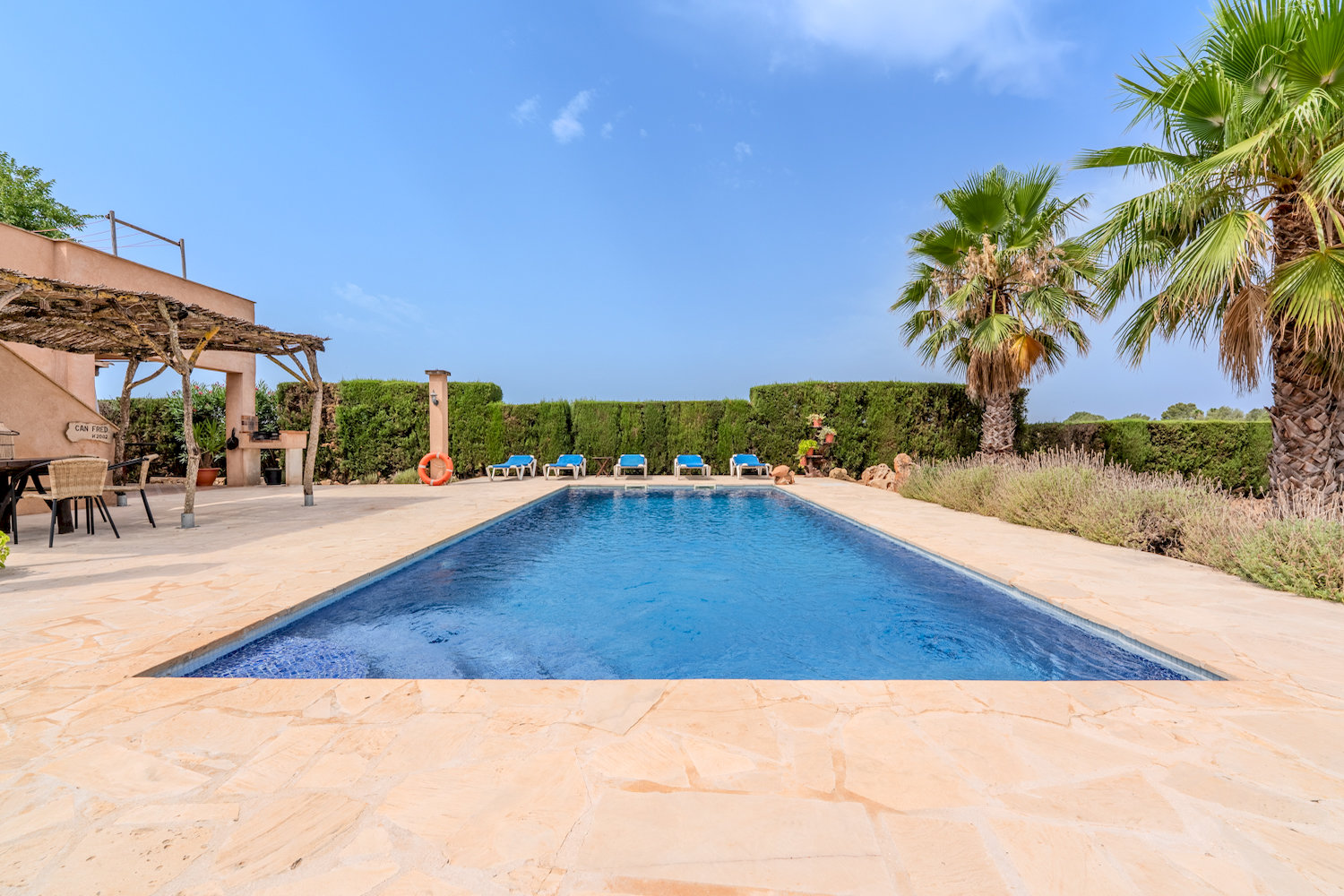 Generous Private Pool and Sun Terrace
