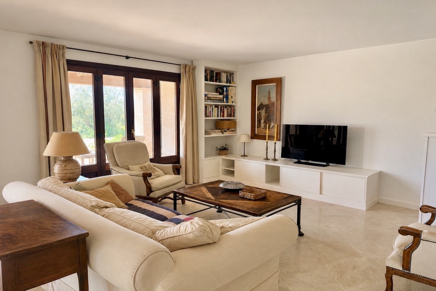 Living and dining area
