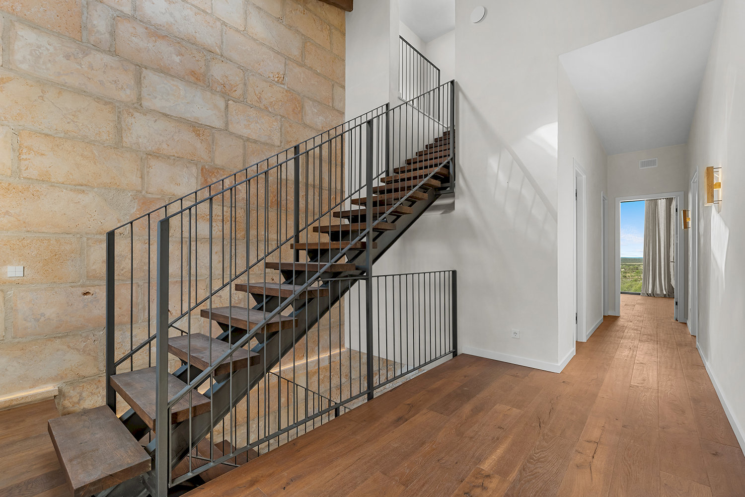 Stairs and corridor