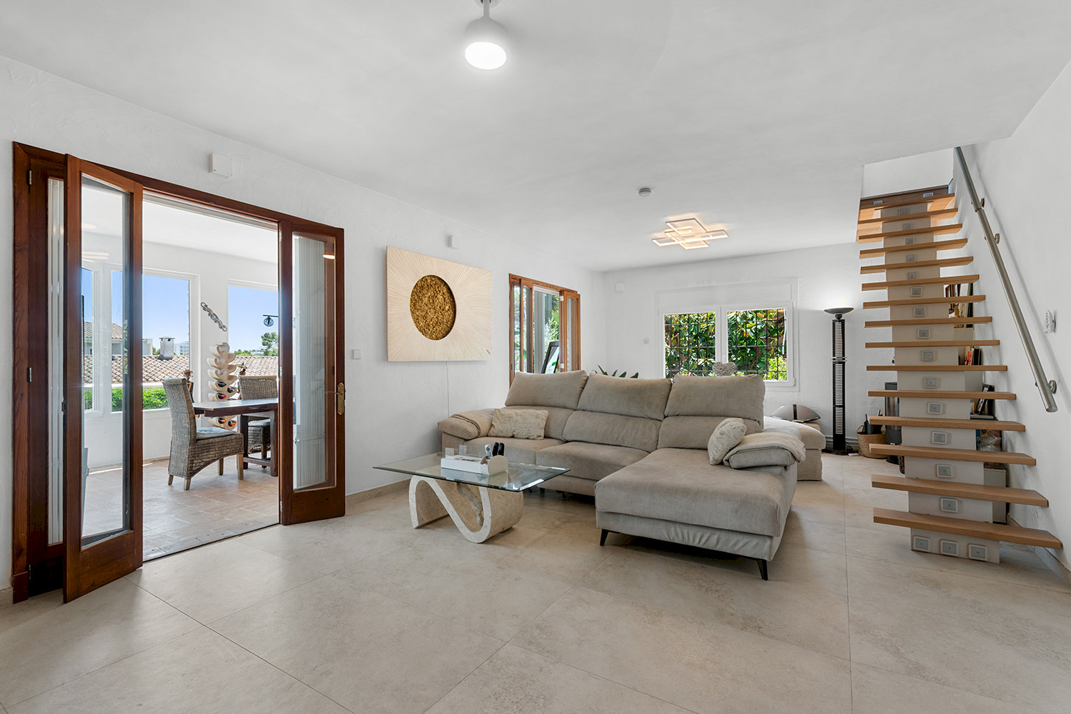 Bright living area