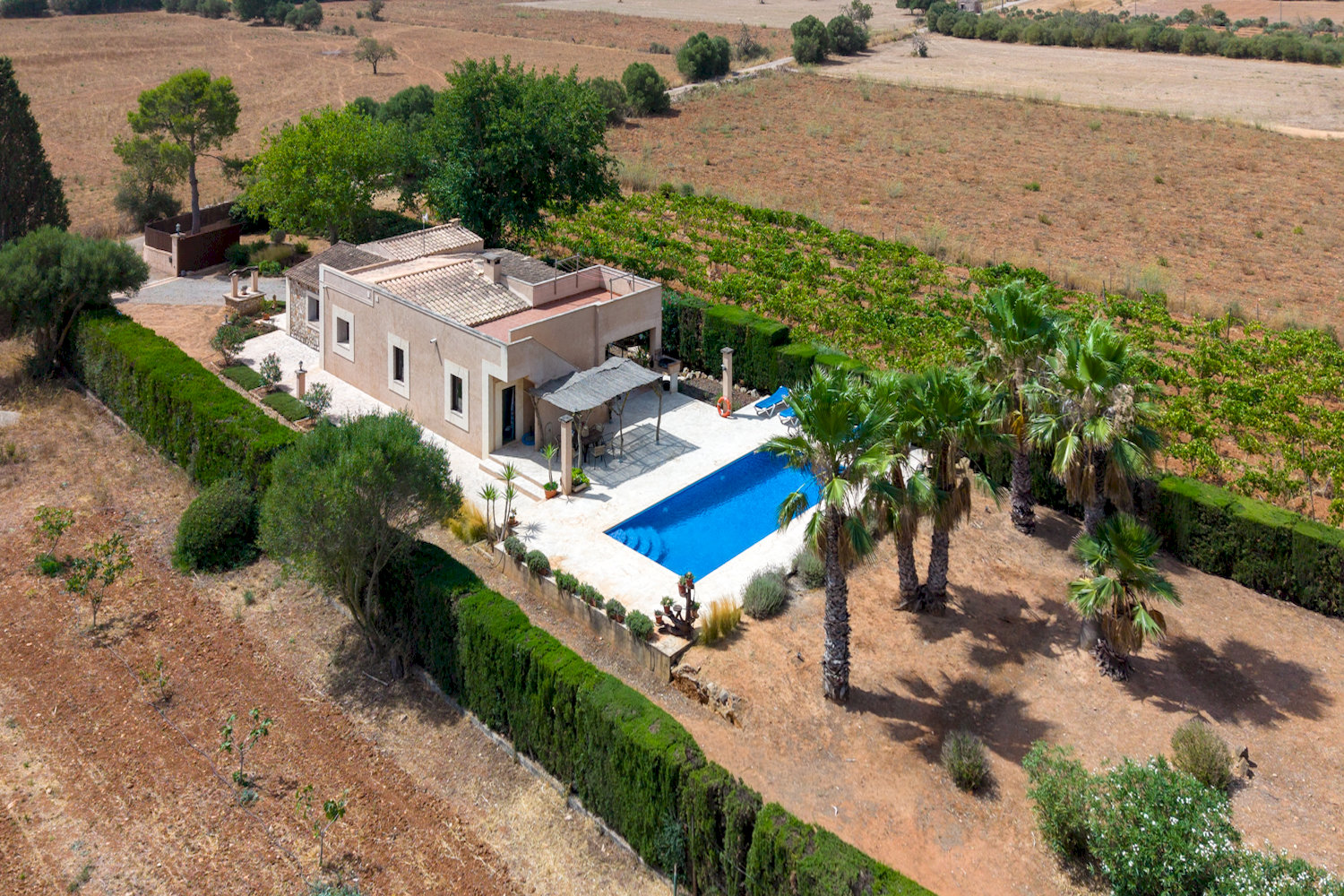 Aerial Overview of the Private Estate