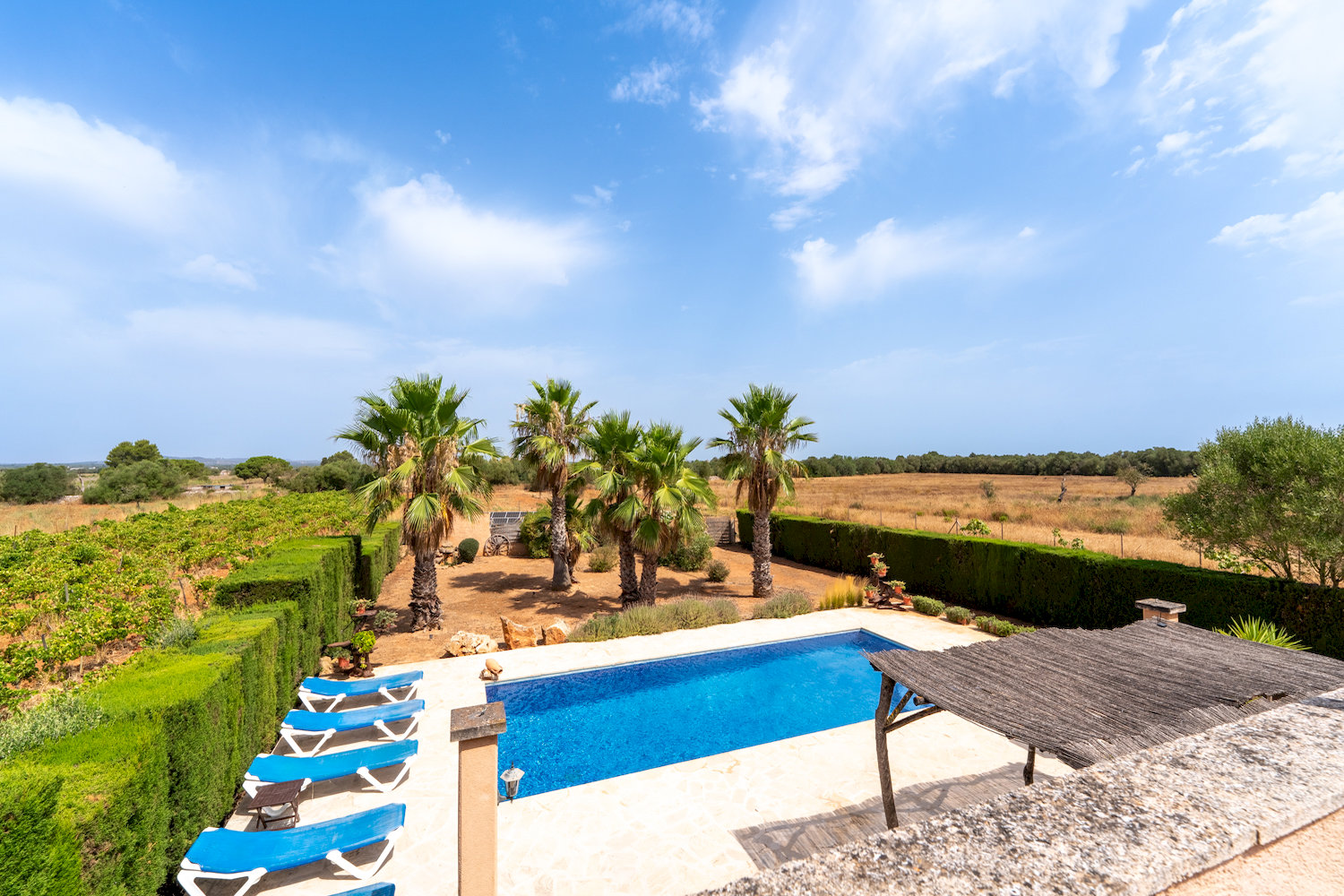 Private Pool with Open Countryside Views