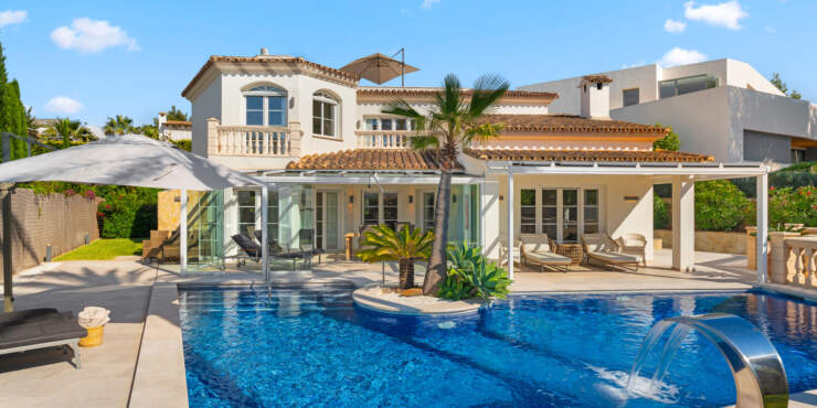 Modernised villa in a prime location in Nova Santa Ponsa