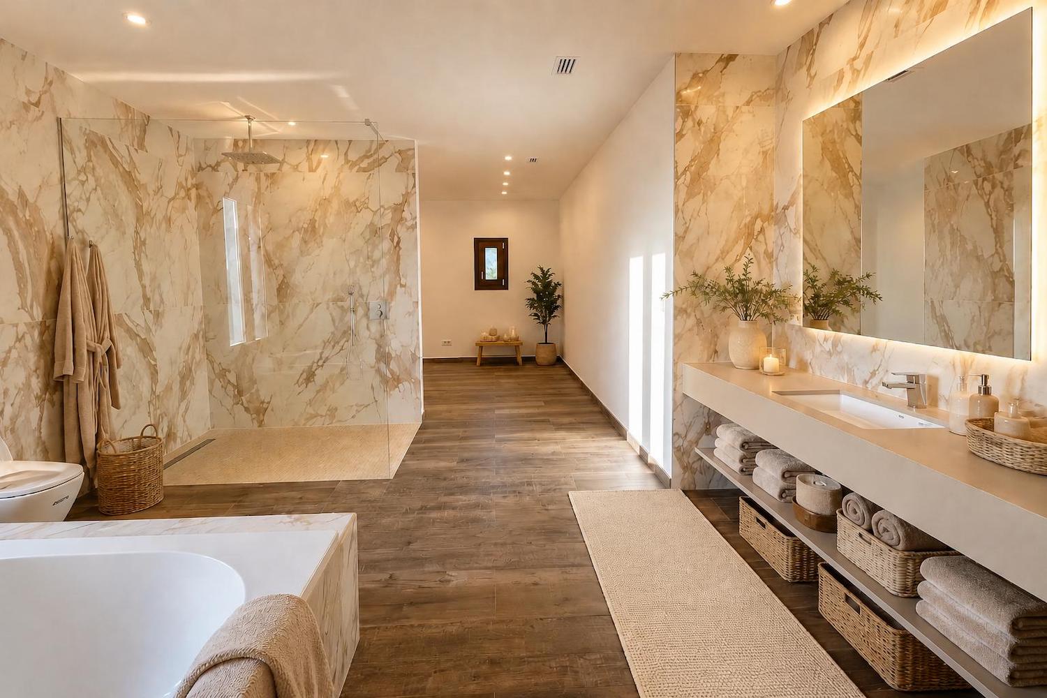 One of 4 bathrooms