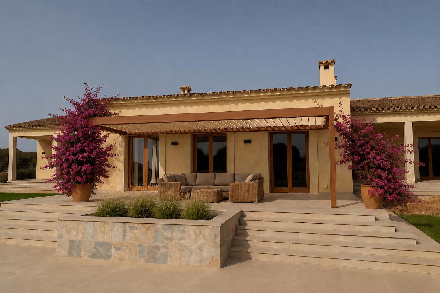 Newly-built finca with pool