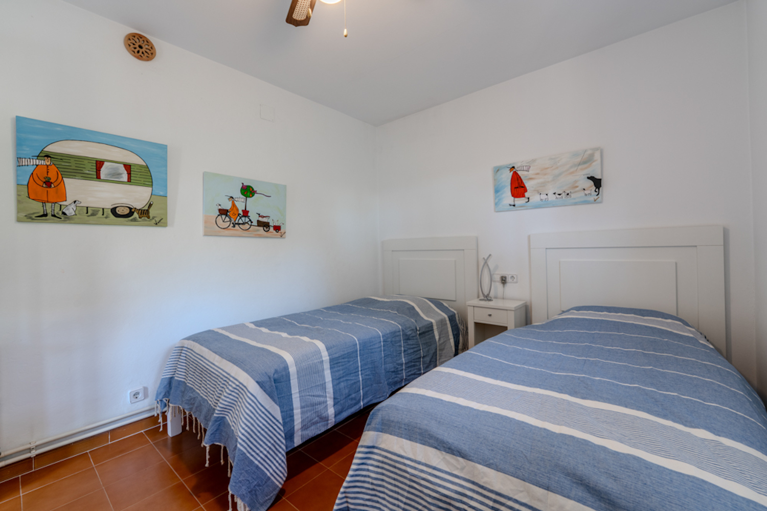 One of 3 bedrooms