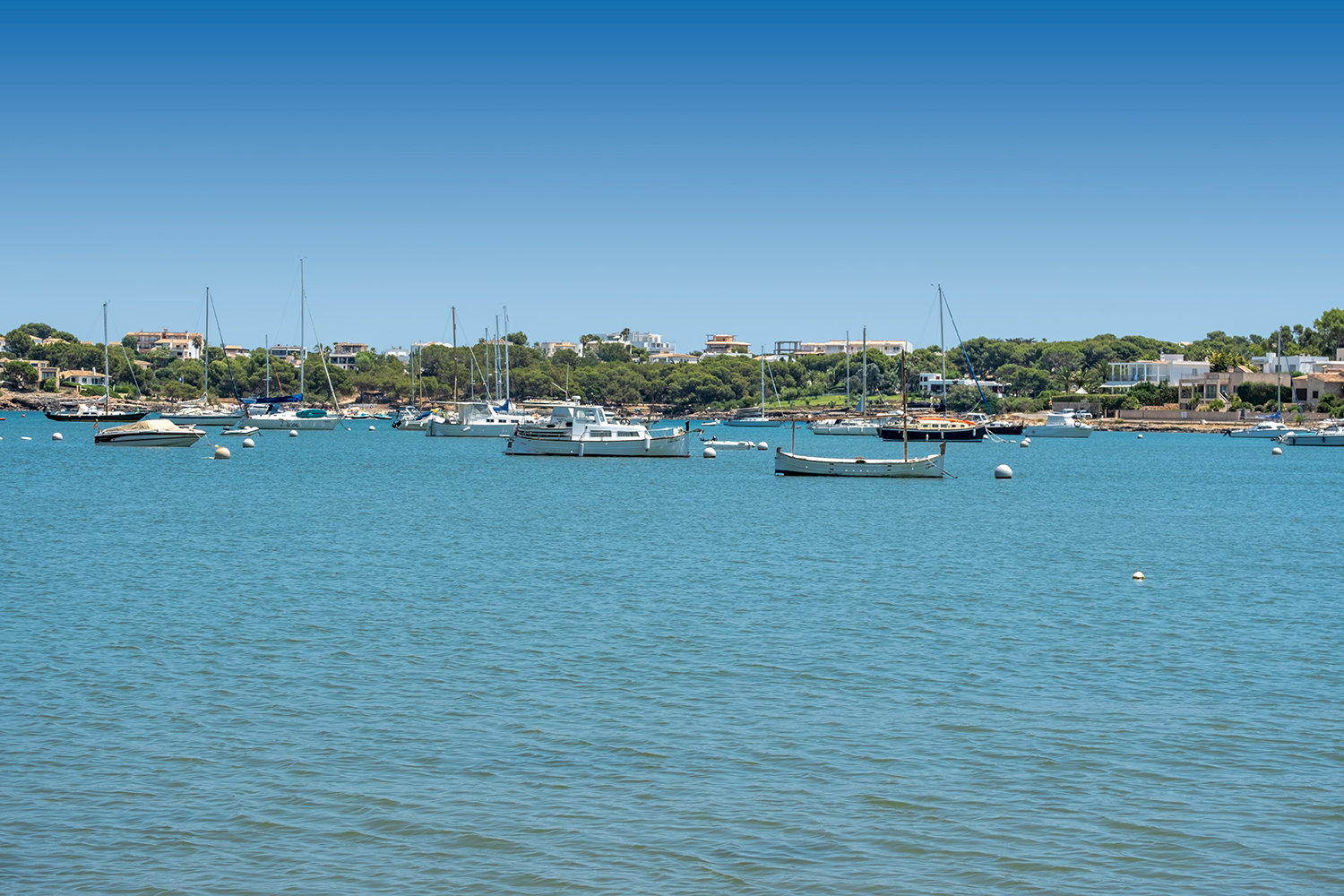 Located at the bay of Portocolom