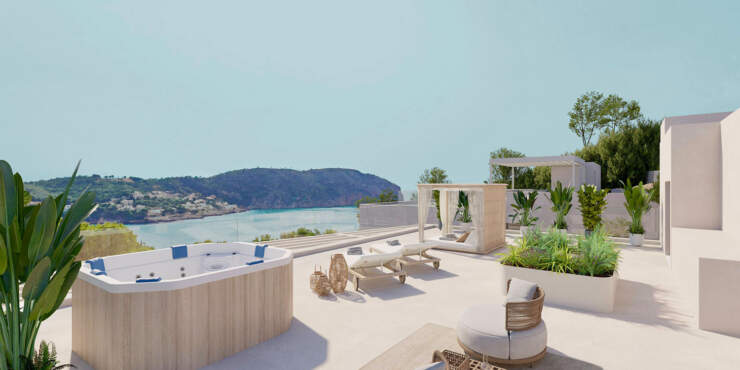 Premium designer villa in top location near golf course and beach