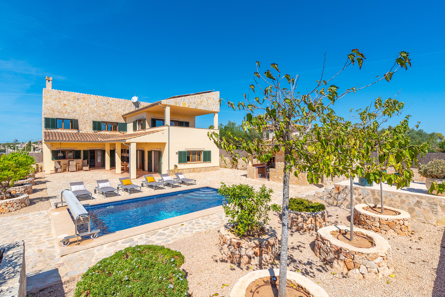 house view from behind