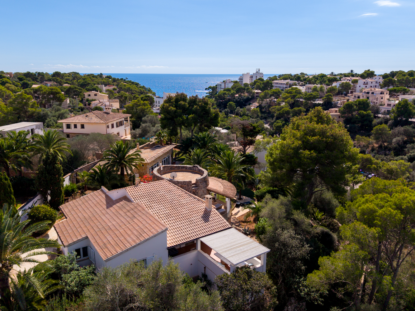 Mediterranean-style living amid natural stone, palm trees, and a garden, a villa with its own indoor pool - 1